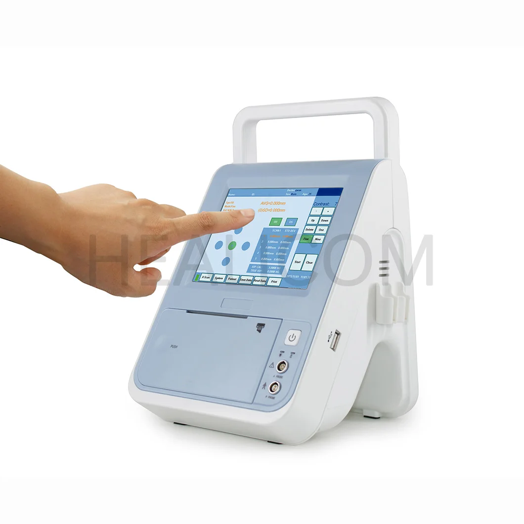 Factory Price Ophthalmic Equipment Touch Screen Ophthalmic a Scan with Pachymeter