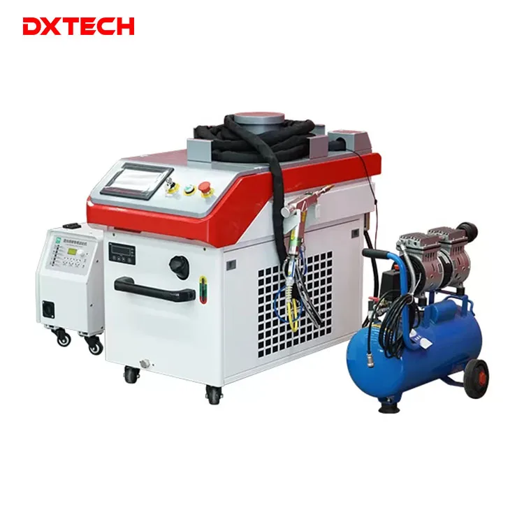 Multifunction Handheld 4 in 1 Mini Fiber Laser Cleaning Machine 1000w 1500w Rust Removing Cleaning Machine for Sale