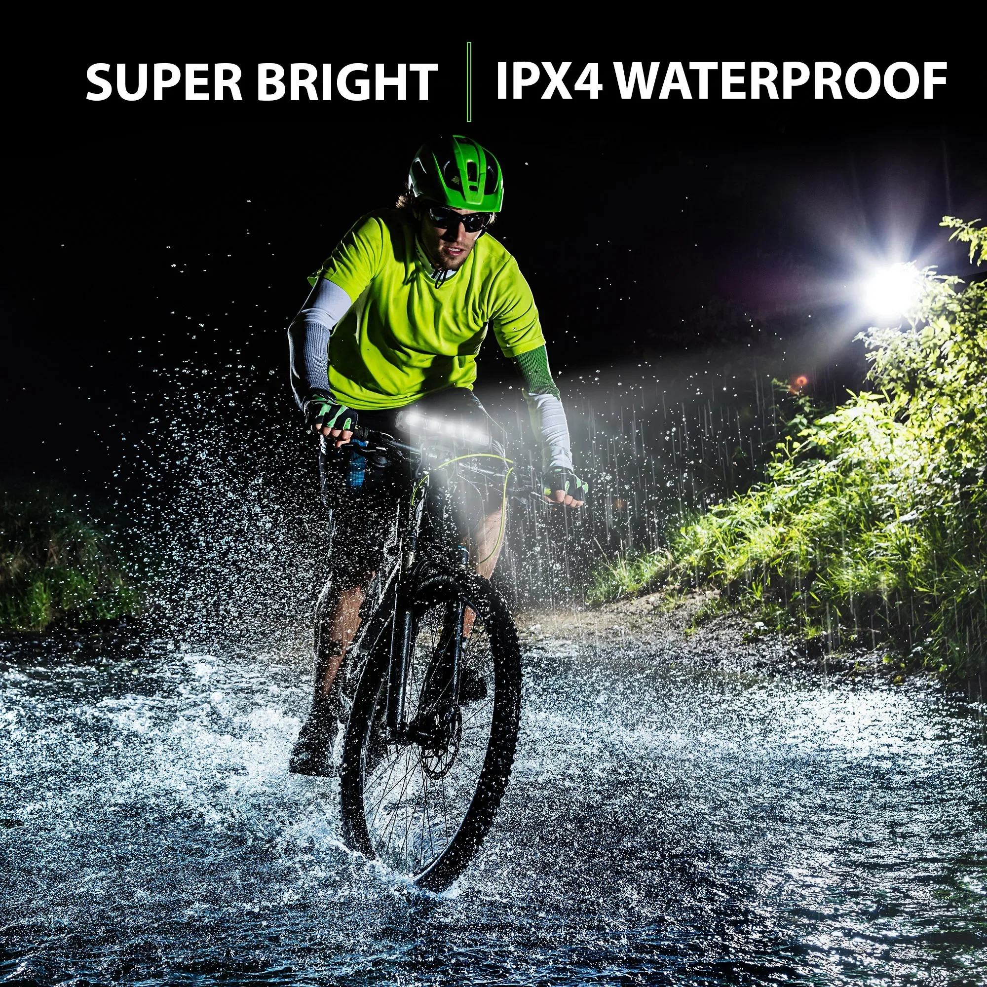 Mountain Bike Bicycle Lights For Night Riding 8000mah Usb Rechargeable  Front Bike Light – Waterproof Led Cycling, image size:2000x2000