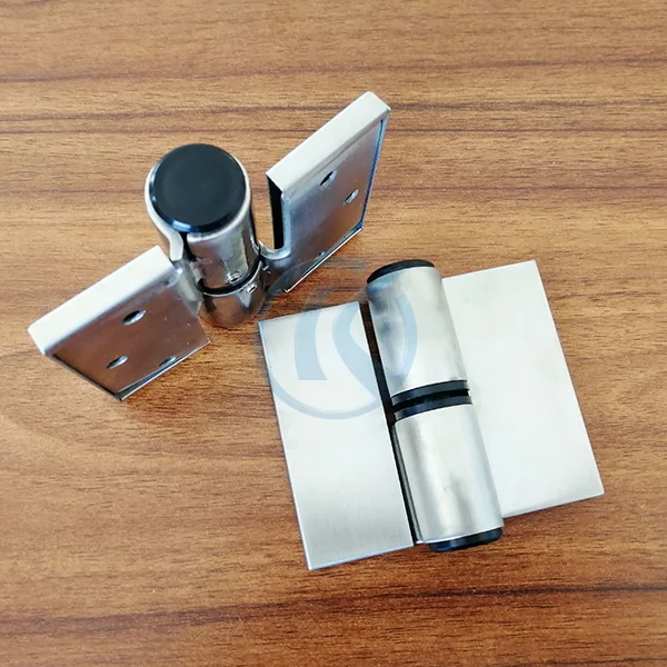 Factory Cheap Heavy Duty Toilet Hardware Accessories Stainless Steel 304SS Toilet Cubicle Partition Hinges for WC Door Partition