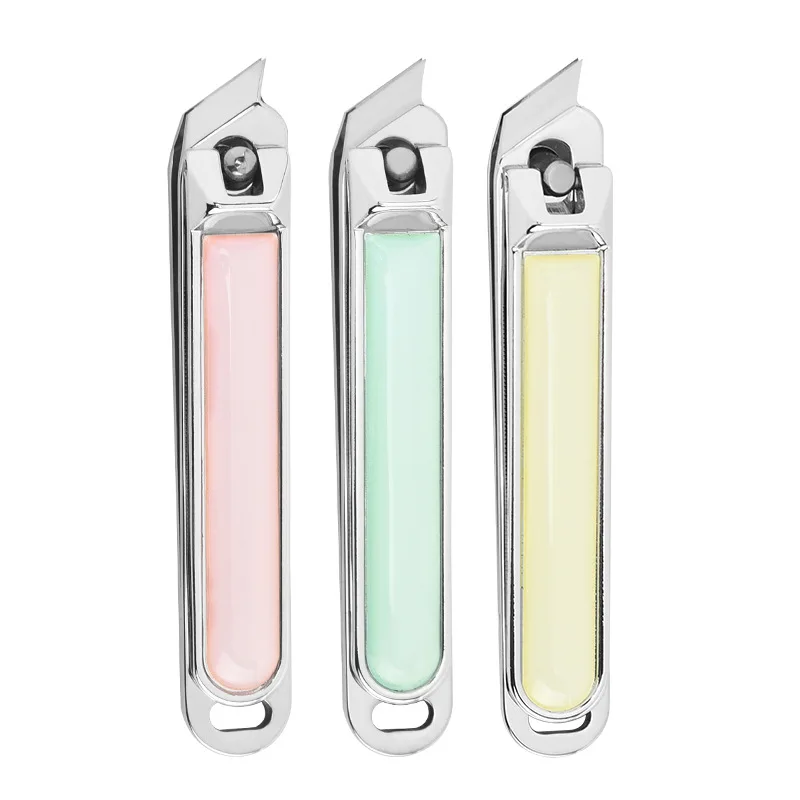 Professional Customized Nail Clippers with Tray Manicure Tool Podiatory Nail Clipper Matte