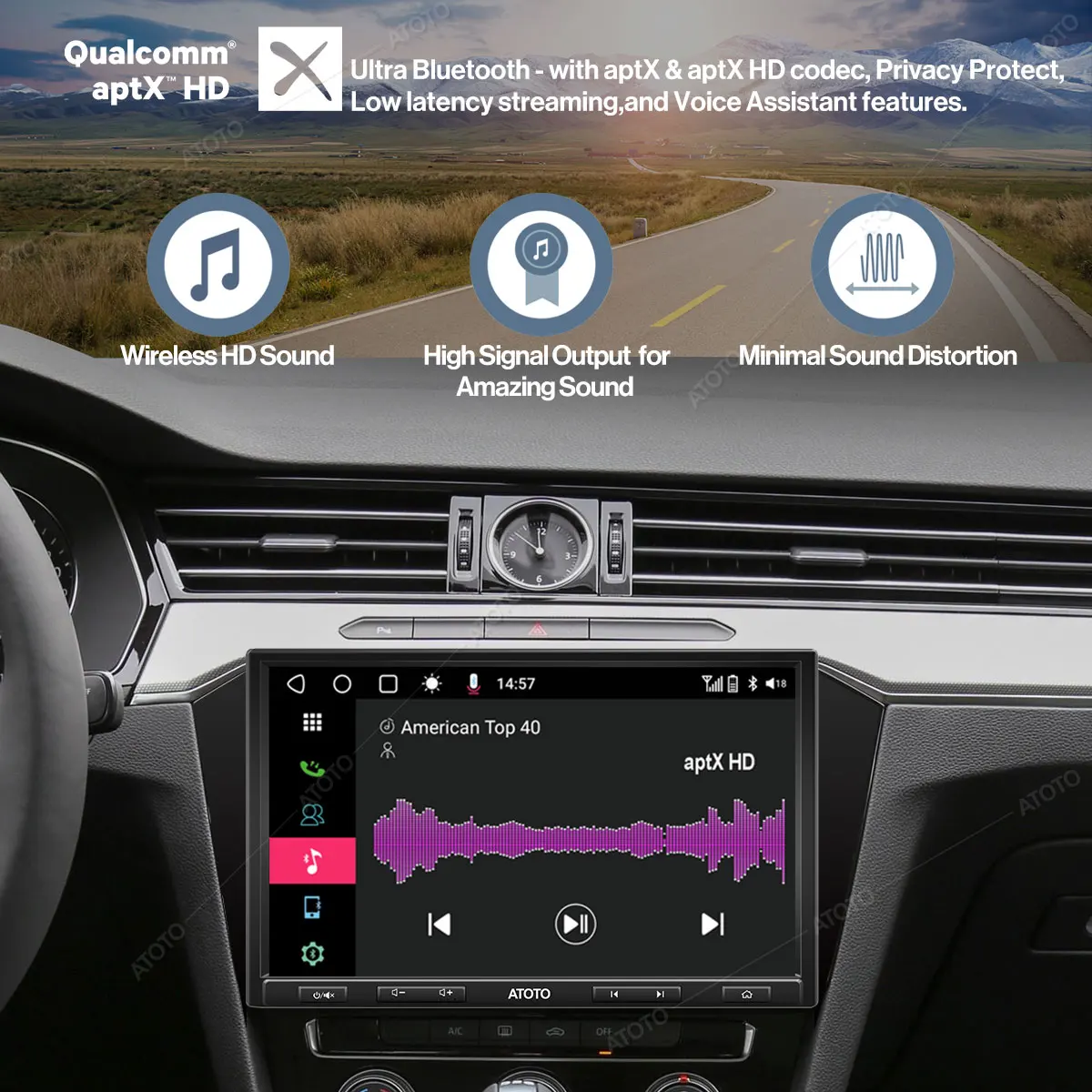 Wholesale ATOTO S8 Pro Android Radio Car Fm/am navi Multimedia