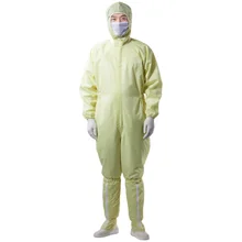 CANMAX Antistatic Waterproof Workshop Uniform Dustproof Clothes Esd clean room suit