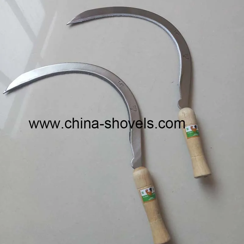 Si 202 B. Cock Brand Steel Garden Farming Agriculture Sickle With ...