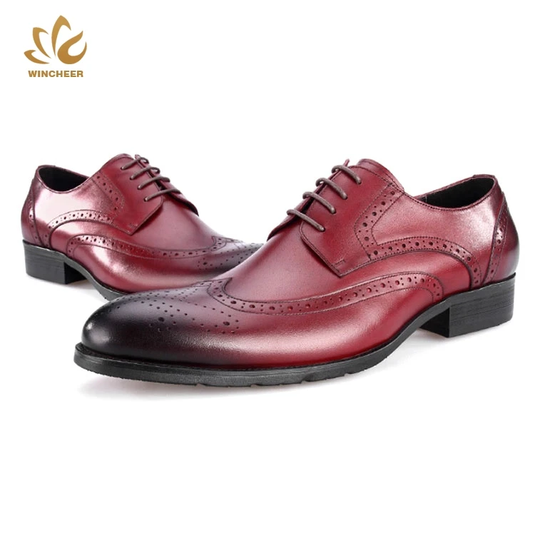 Chaussures Habillées Homme En Cuir - Style Oxford - Semelle Antidérapante - Confortable - Pour Costume, Bureau, Mariage