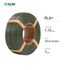 Vert olive - porcelaine