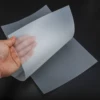 Autocollant en papier acide sulfurique avec support transparent