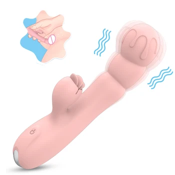 S-HANDE Silicone Pussy Vagina G Spot clitoris Nipple licking Massage Sex Toys Women Adult Tongue vibrator