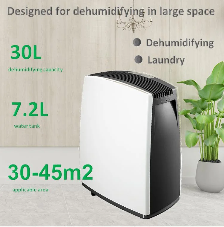 Smart Usb Air Purifying Dehumidifiers Removable Water Tank Small Portable Dehumidifier for Home