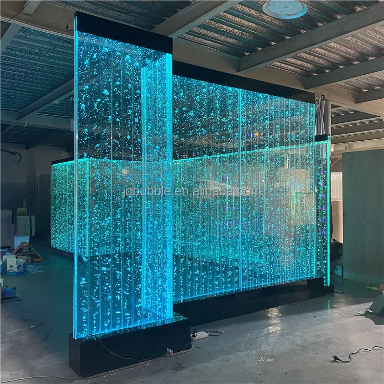 Customized Acrylic LED Bubble Panel - Water Feature Fountain