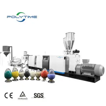 Polytime Automatic PS Granulating Machine for PPR & PE Plastic Recycling Motor-Driven Plastic Pellet Production Line