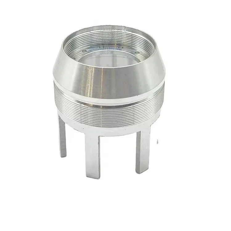 Custom CNC Machined Aluminum Profile Die Casting Parts with Powder Coating Surface Treatment Rapid Prototyping Broaching Type supplier