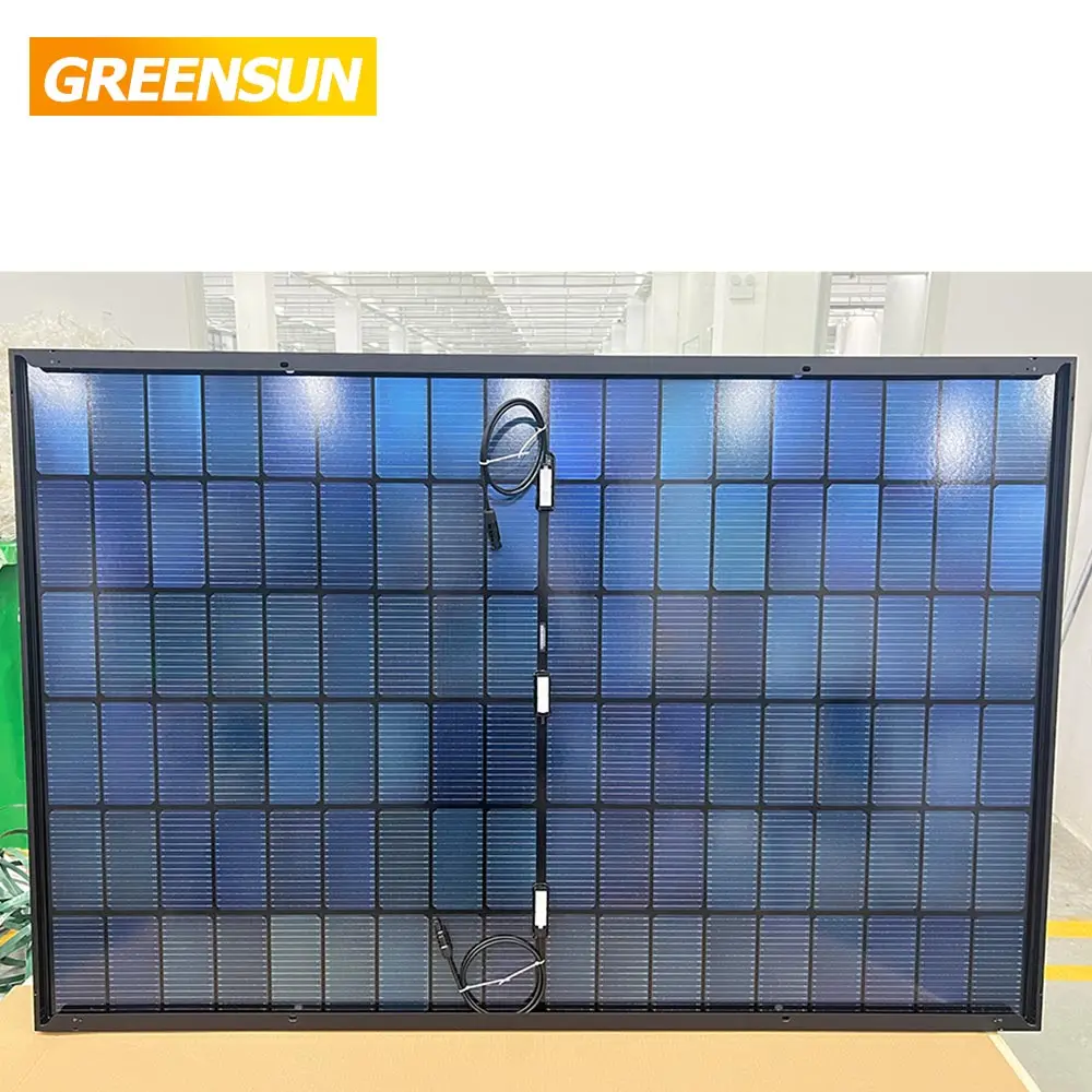 Application of Solar Panel Sweden Solar Panels All Black Bifacial Solar Cells 580W 585W 560W Solar Price Flexible Solar Panels