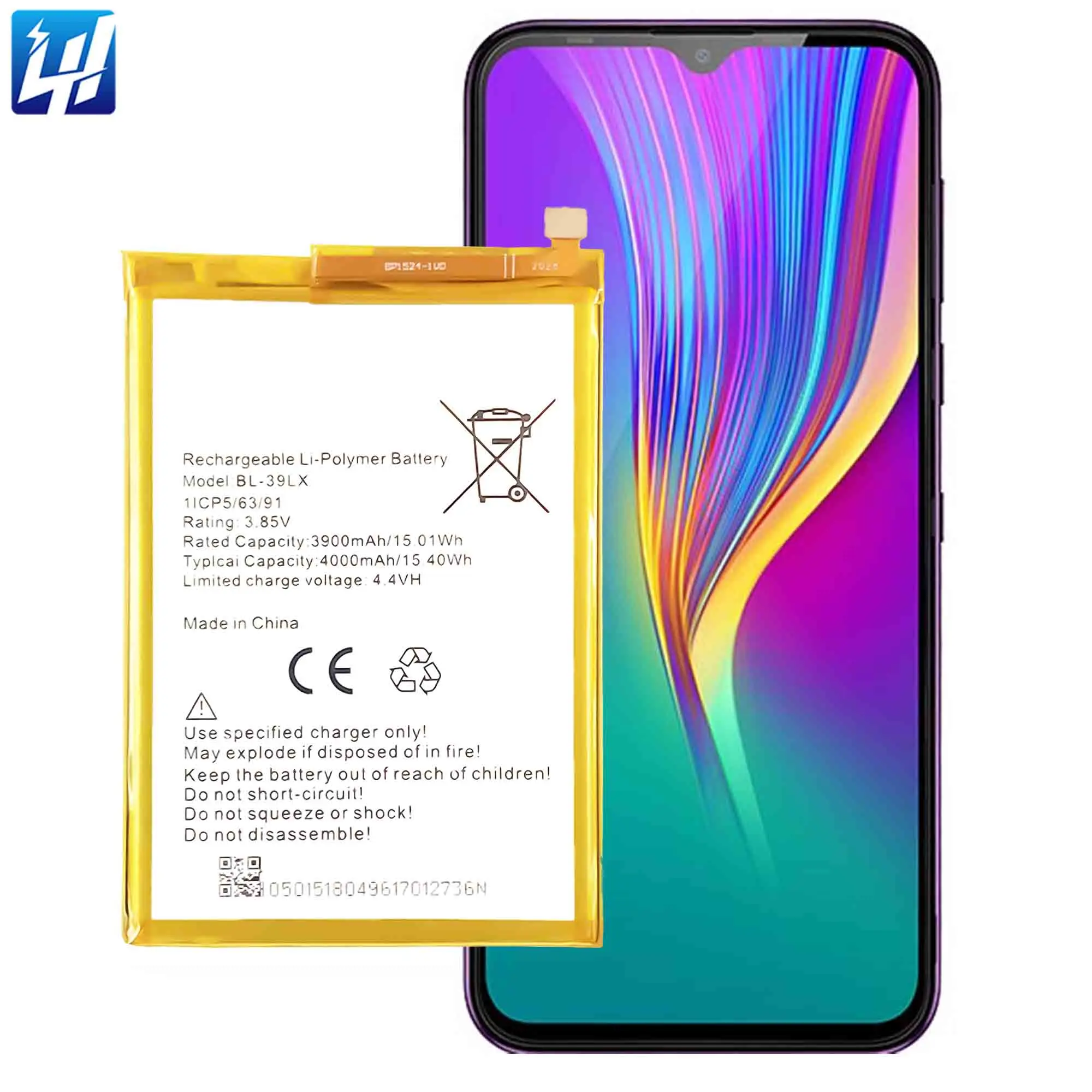 Guangzhou Factory 4000mah BL-39LX Battery for Infinix S5