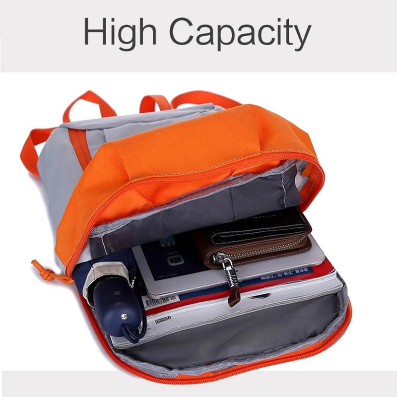 Backpack Outdoor Custom Logo Sublimation Waterproof Leisure Sport Travel Polyester Small