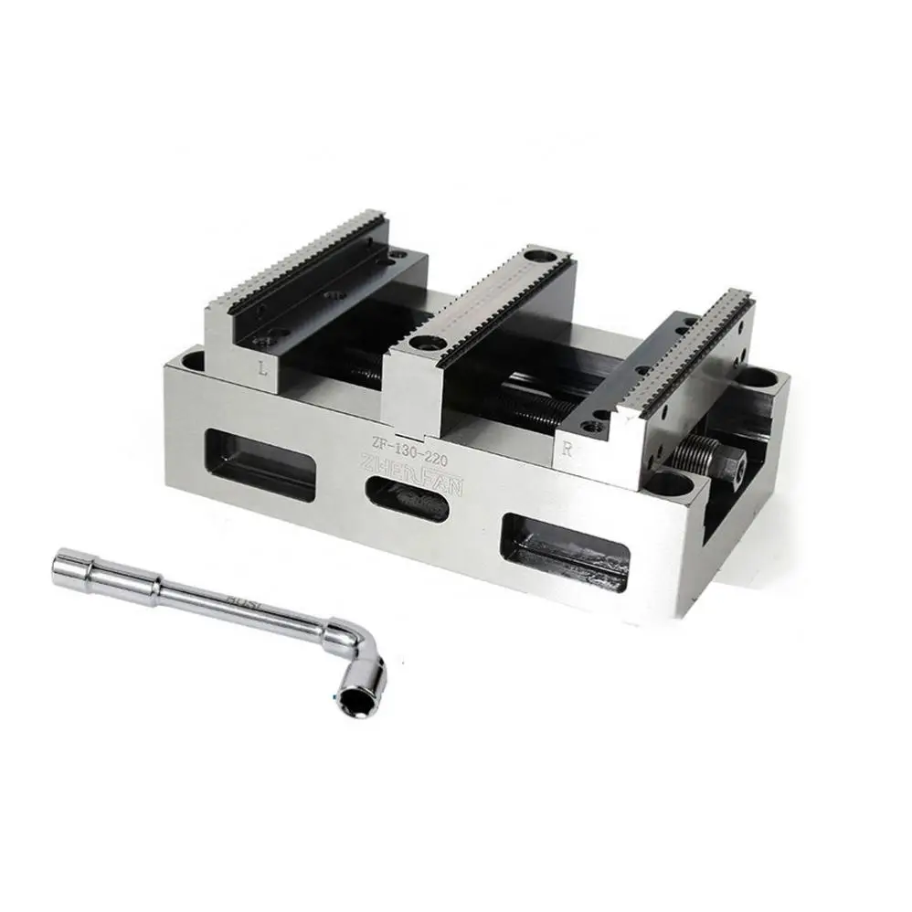 Precision Self Centering Vise Clamping 6-195mm Direct Sales 4-axis 5-axis Universal Vice Precision Vise CNC Vise