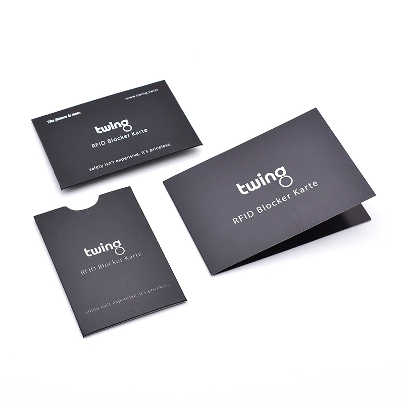 Disposable Biodegradable Eco-Friendly Recyclable Printing Card Holder  Envelope Business Card Sleeves Gift Card Paper Packaging