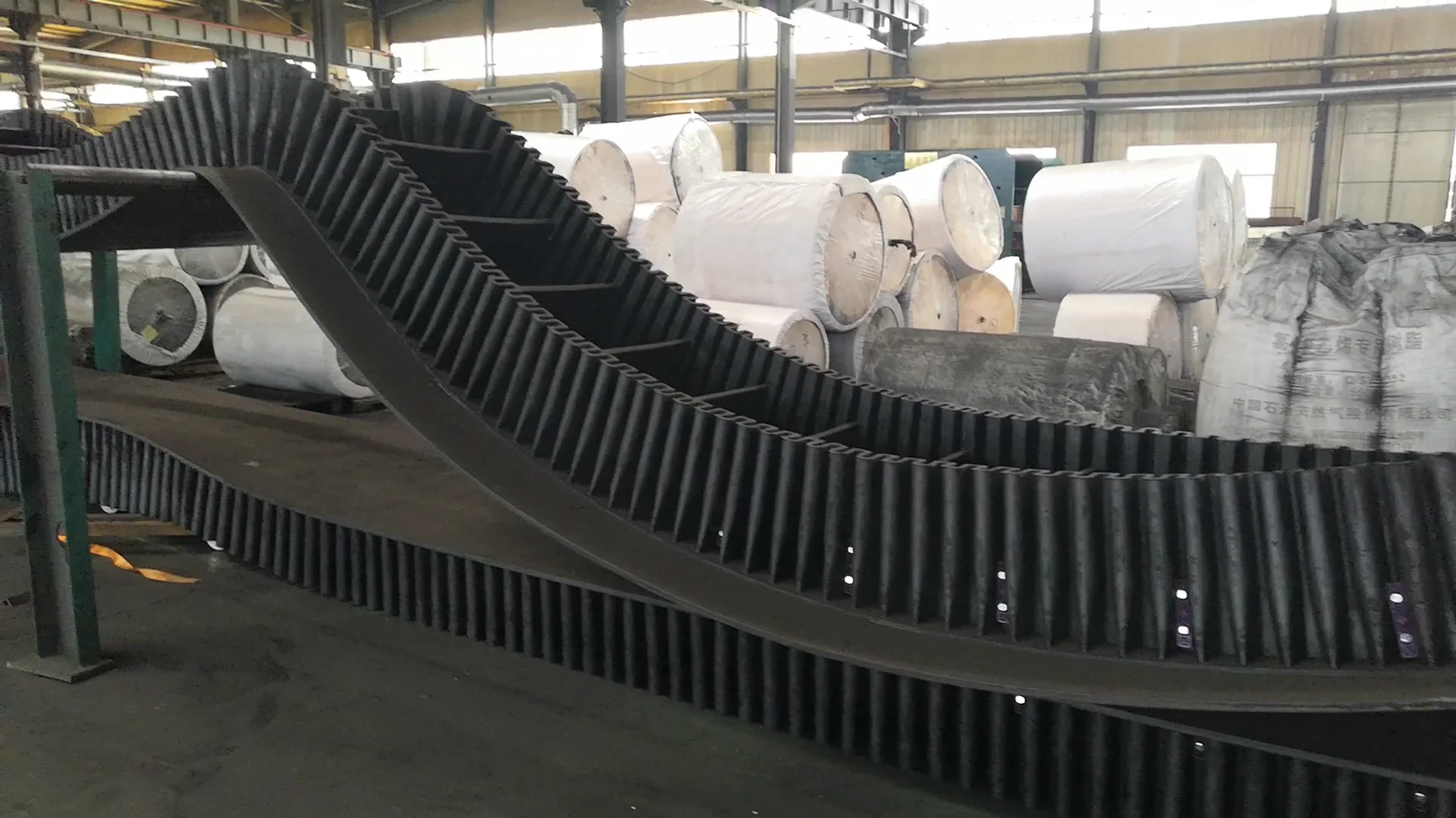 High Performance Skirt Rubber Belt Conveyor Sidewall Conveyor Belt With ...