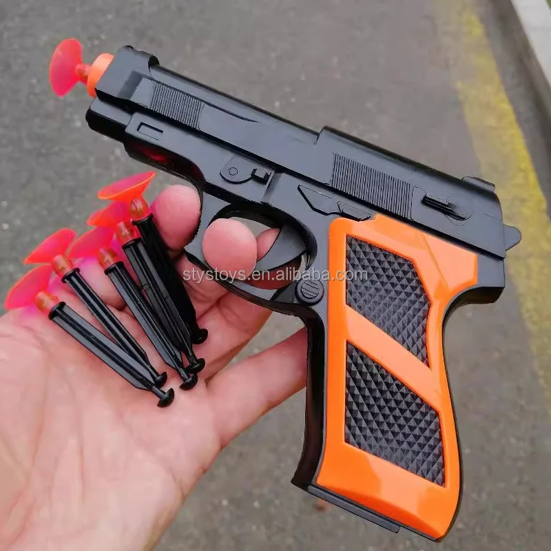 Pistola De Juguete EDC De Metal – Transformable Con 20 Balas Blandas Y Objetivo De Acero, Ideal Para Aliviar El Estrés