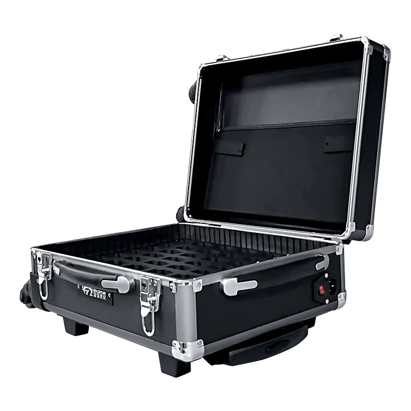 RICH AGE RC2401 1Transmitter 39 Receivers 40slot Charging Suitcase Wireless Tour Guide System Set