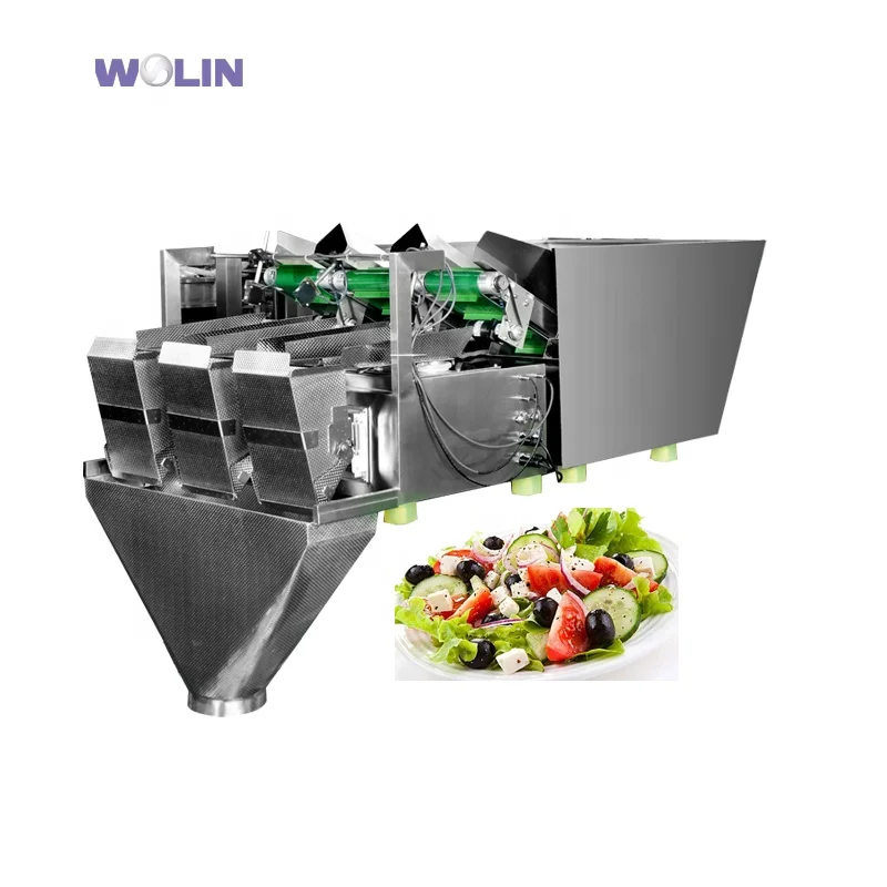 Weighlin Mini Smart Automation 2 3 Head Linear Belt Weigher Doser Packing Machine