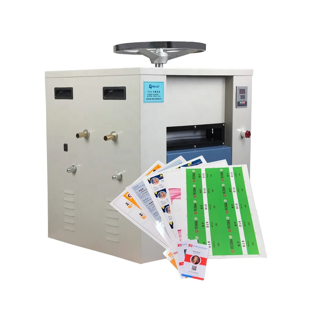 A4 PVC ID Card Fusion Fusing Machine for Lamination
