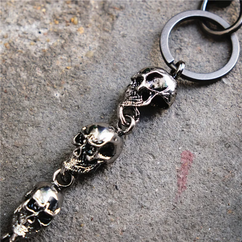 Chaîne Pantalon Croix Robuste - Style Biker Punk Hip-hop - Porte-clés, Chaîne Portefeuille Pour Accessoires Lourds