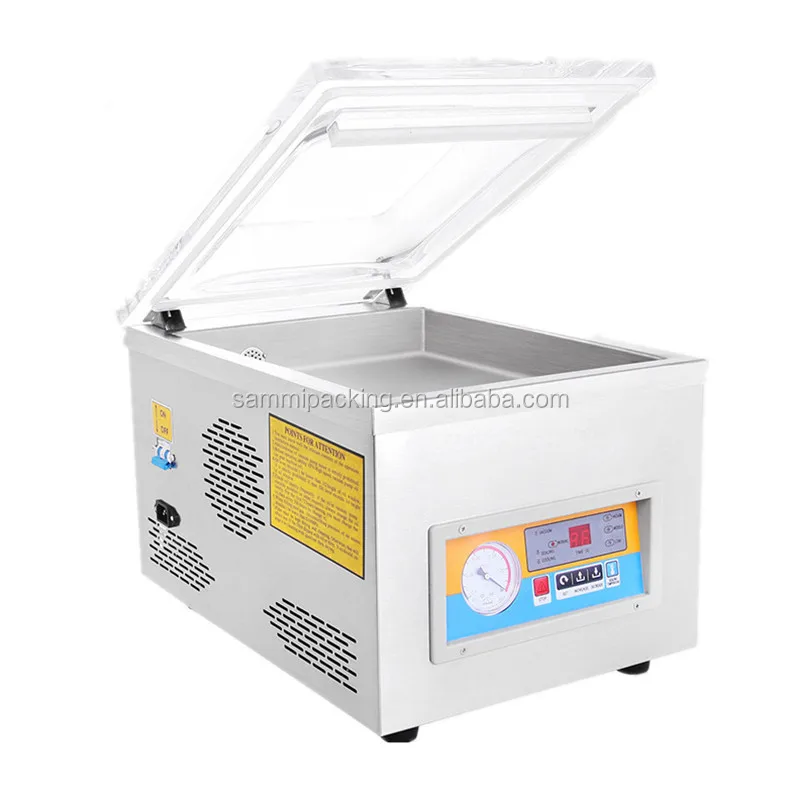 CE 100% Warranty 220V Tabletop Vacuum Packer Vacuum Packaging Machine,food Vacuum Chamber Sealer,vacuum Sealer - Image 4