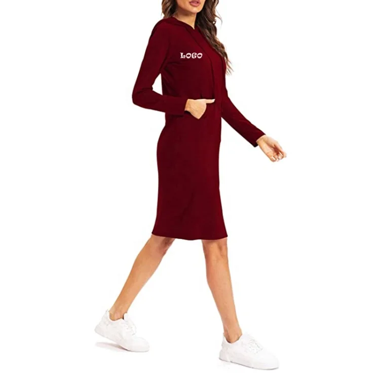 Women's Long Sleeve Drawstring Hoodie 