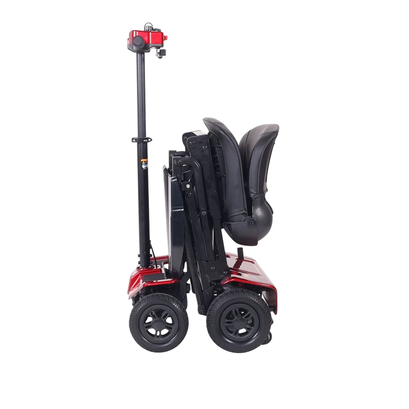 One click remote folding FULLY AUTOMATIC FOLDING SCOOTER Foldable transportation black technology for disabled elderly- BZ-JN01