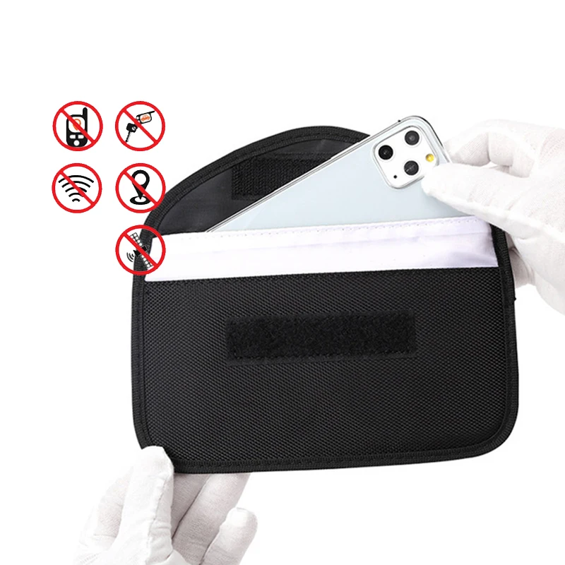Mobile Phone RF Car Key FOB Faraday Bag Signal Blocking Anti