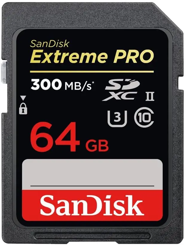 100% original SanDisk SDSDXPK 32GB 64GB 128G ANCIN Sandisk Extreme Pro Flash Memory Card SDXC UHS-II SD Card camera - Black - ANKUX.COM