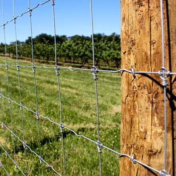 Cheap 12.5 Gauge Fixed Knot Woven Wire Farm Fencing Filed Fence Cattle Fence