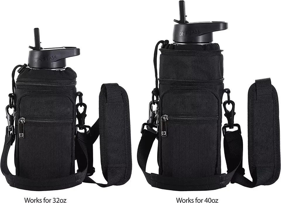 Custom Insulated Water Glass Bottle Holder Covers Neoprene Water