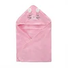 Couverture d'emmaillotage chaton rose 160g