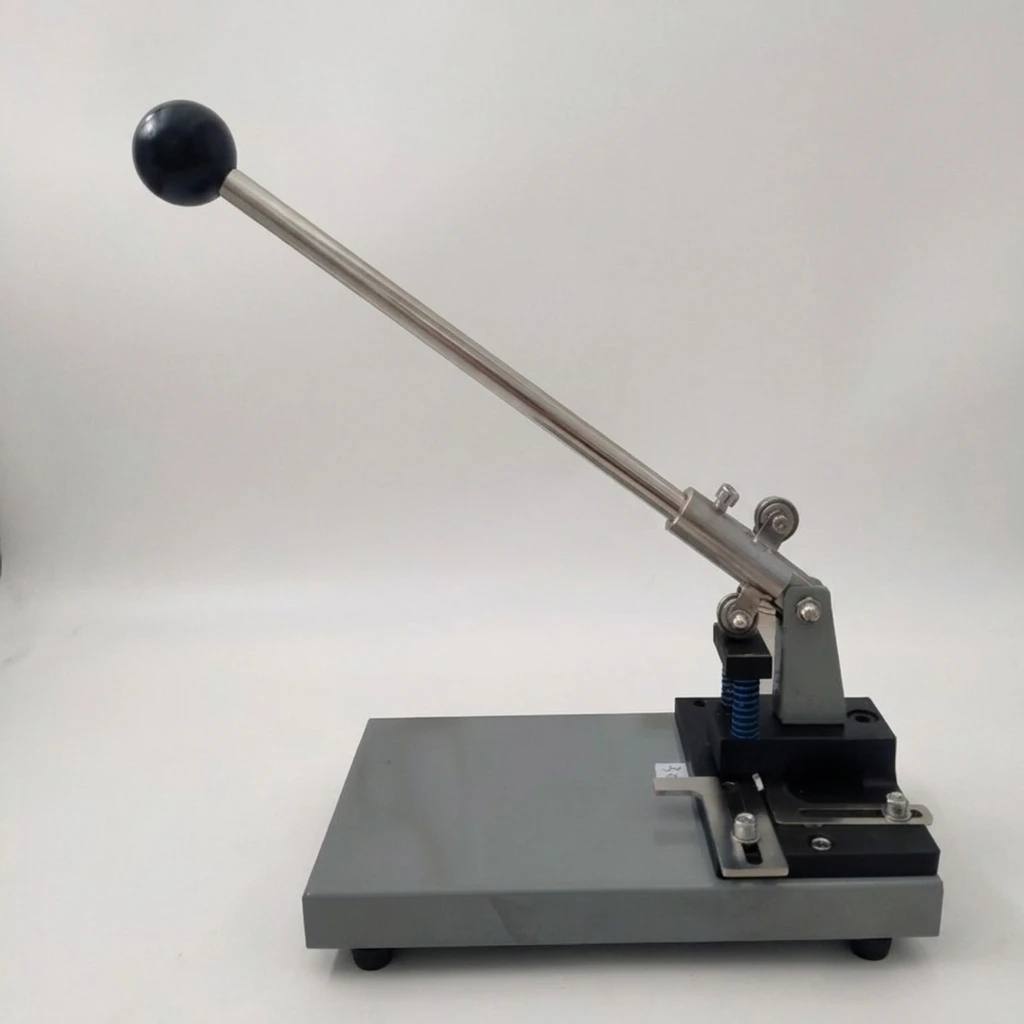 TEBAK Handheld 2 in 1 Manual Hole Puncher Dual Use Flat Hole Punch Machine for PVC Metal Sheet
