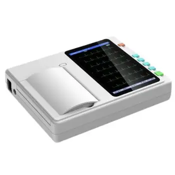 JZ-TEC301 Portable Electronic Handheld ECG Machine 12 Lead 3 Channel EKG Device Veterinary Heart Monitoring Device for VET