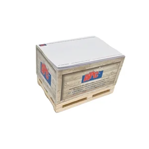 Custom Printed Office Gift Adhesive Notes Pads Cube Blocks Wood Pallet Sticky Notes with Company Logo