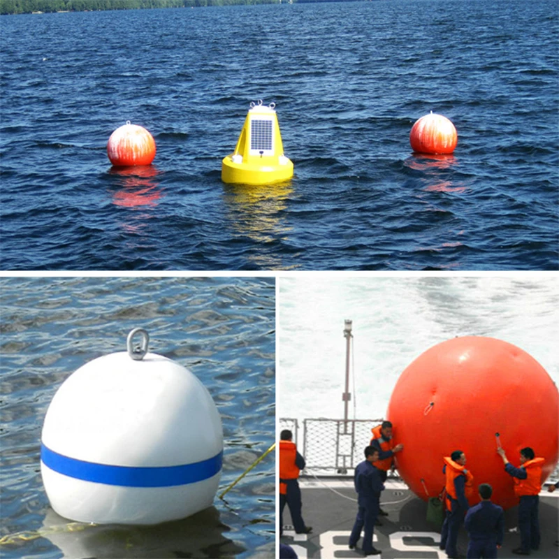 Plastic Float Buoy Balls Round Foam Buoys Marine Floating Ball Mooring ...