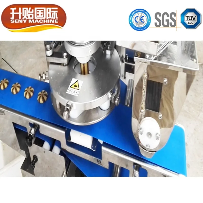 Rheon Machine Snack Automatic Stuffed Biscuits Cookies Making Machine Encrusting and Forming Machine