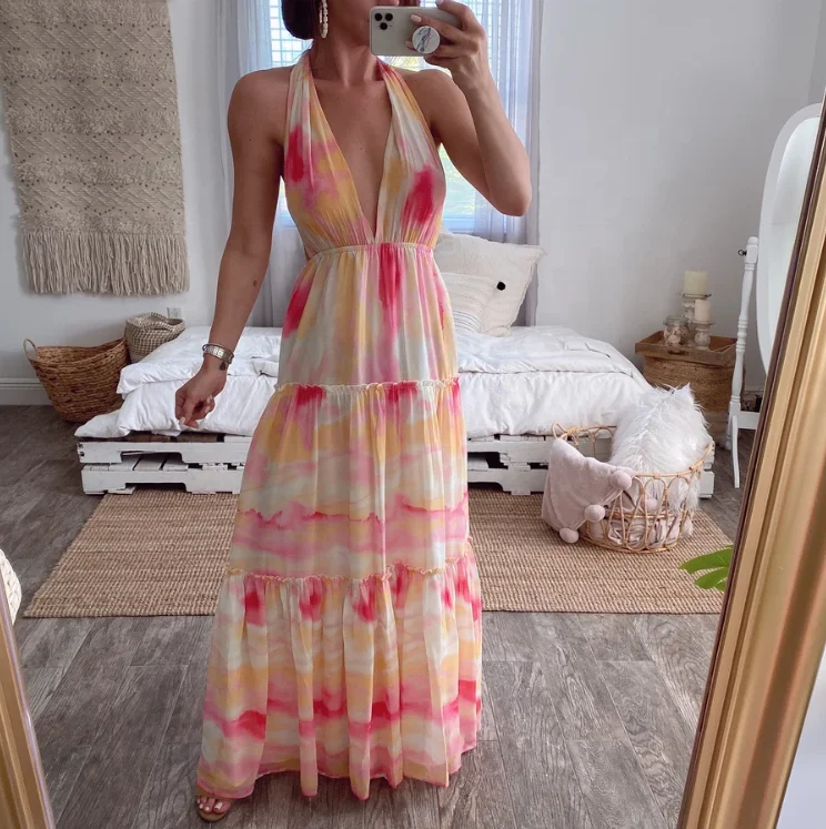 plus size long flowy summer dresses