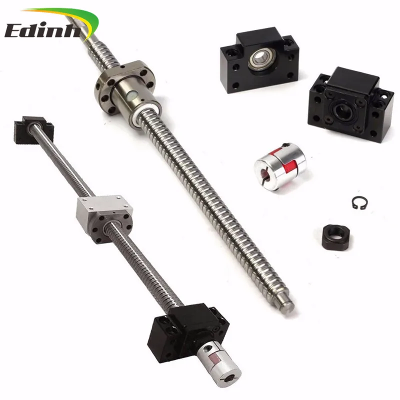 High Precision SFUR2005-1000MM Ball Screw with Steel Ball Nut C7 Precision for CNC Industries New Condition