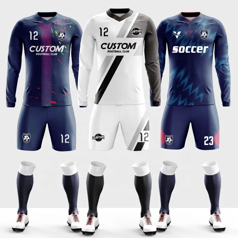 Personnalisé Habits De Sport Pas Cher Maillot De Foot Personnalisé