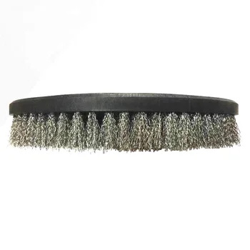 High Quality Customized Steel Wire Disc Brush Scrubber Disc Brush Marble Cleaning Wire Abrasive Wire