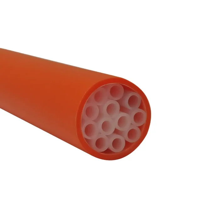 Free Samples Available 12 Ways 5/3.5mm Air Blown Ftth Hdpe Fiber Microduct For Optical Fiber Cable Installation