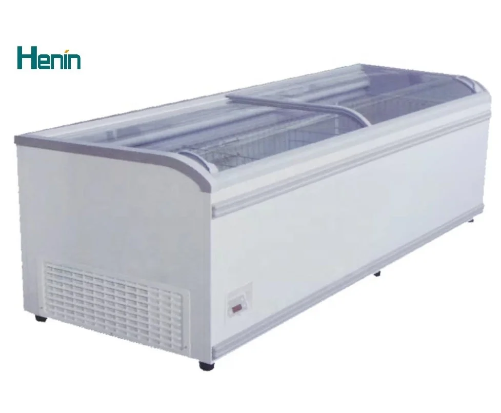 Commercial deep Horizontal chest freezer