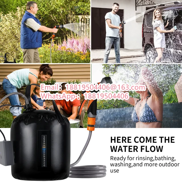 USB Elektrische Dusche Tragbaren Akku Mobile Bade Pumpe Outdoor Camping  Dusche Für Wasser Blume Fahrzeug Reinigung - AliExpress