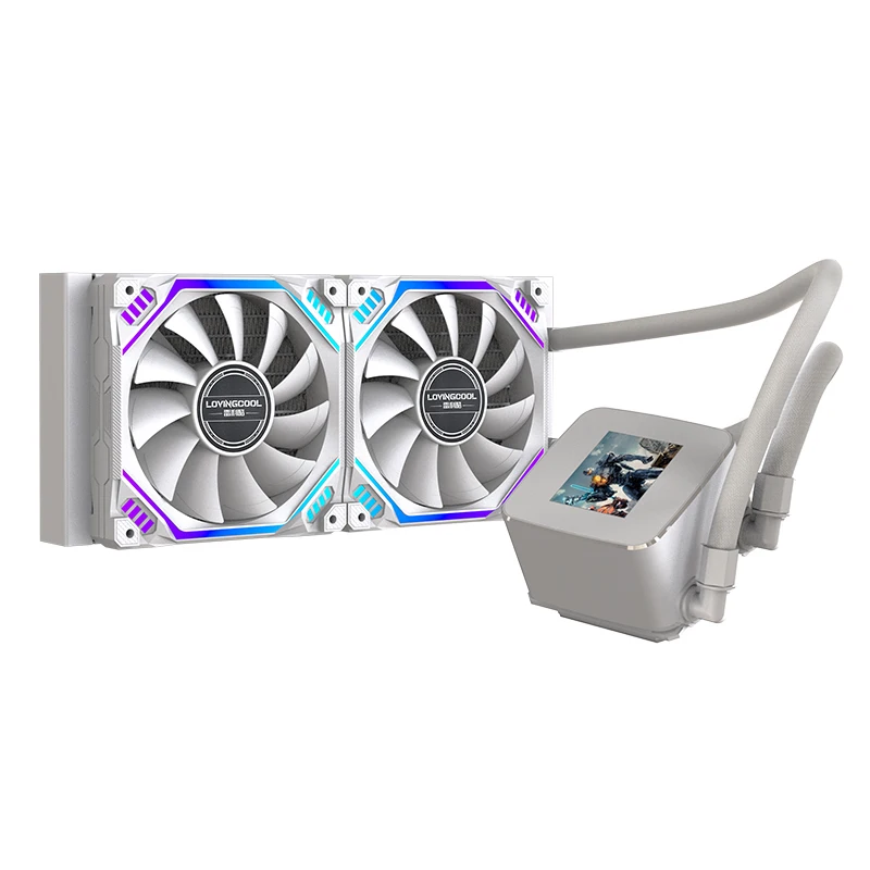 LOVINGCOOL Liquid Cooler 240 AIO - Efficient Gaming Cooling