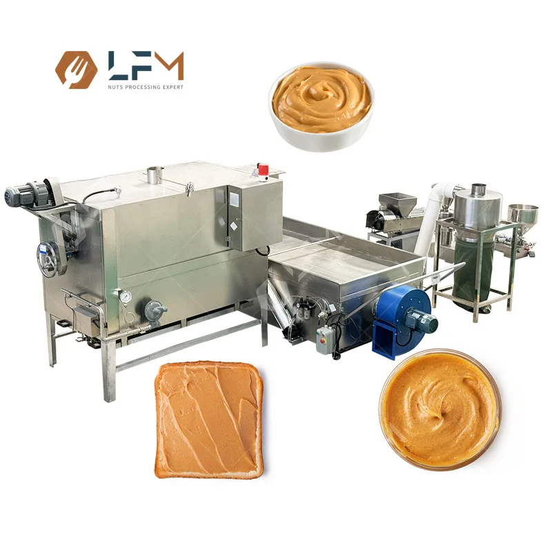 Sesame Seeds and Almond Butter Making Machine Grinding Peanut Butter Plant Manufacturer in China Zambia