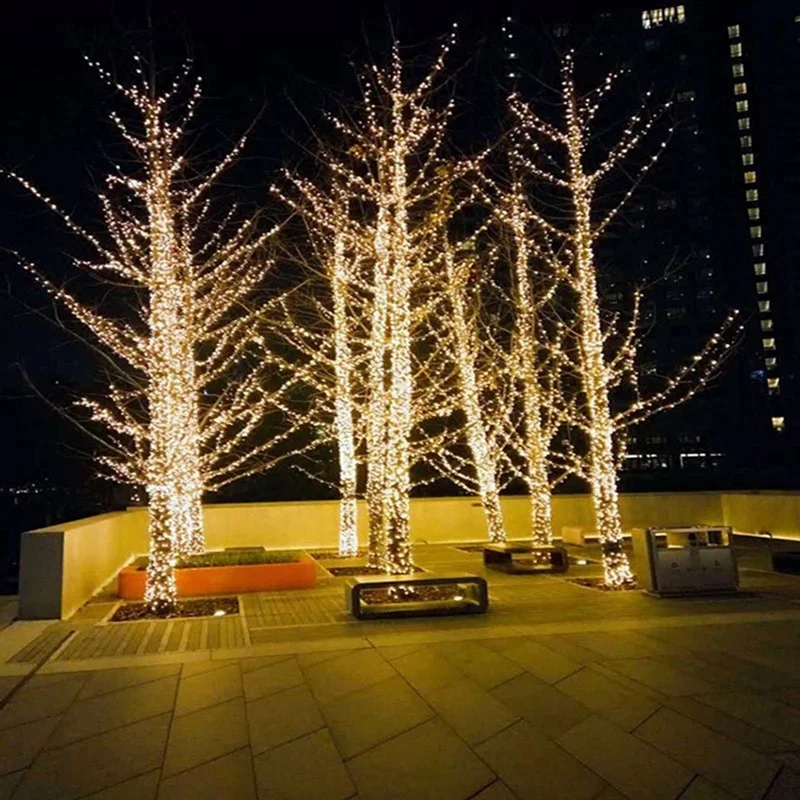 Holiday Wedding Party Garden Home Decor Christmas 110V 220V Fairies 10M Outdoor Garden Battery Operated Led String Fairy Light